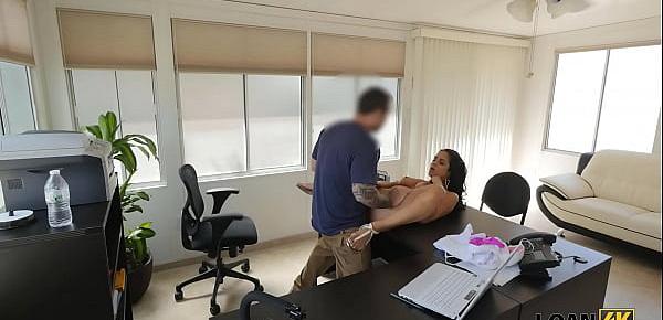 trendsLOAN4K. Hot chick lets a bank manager fuck her in exchange for a loan